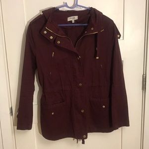 Maroon Lightweight Jacket